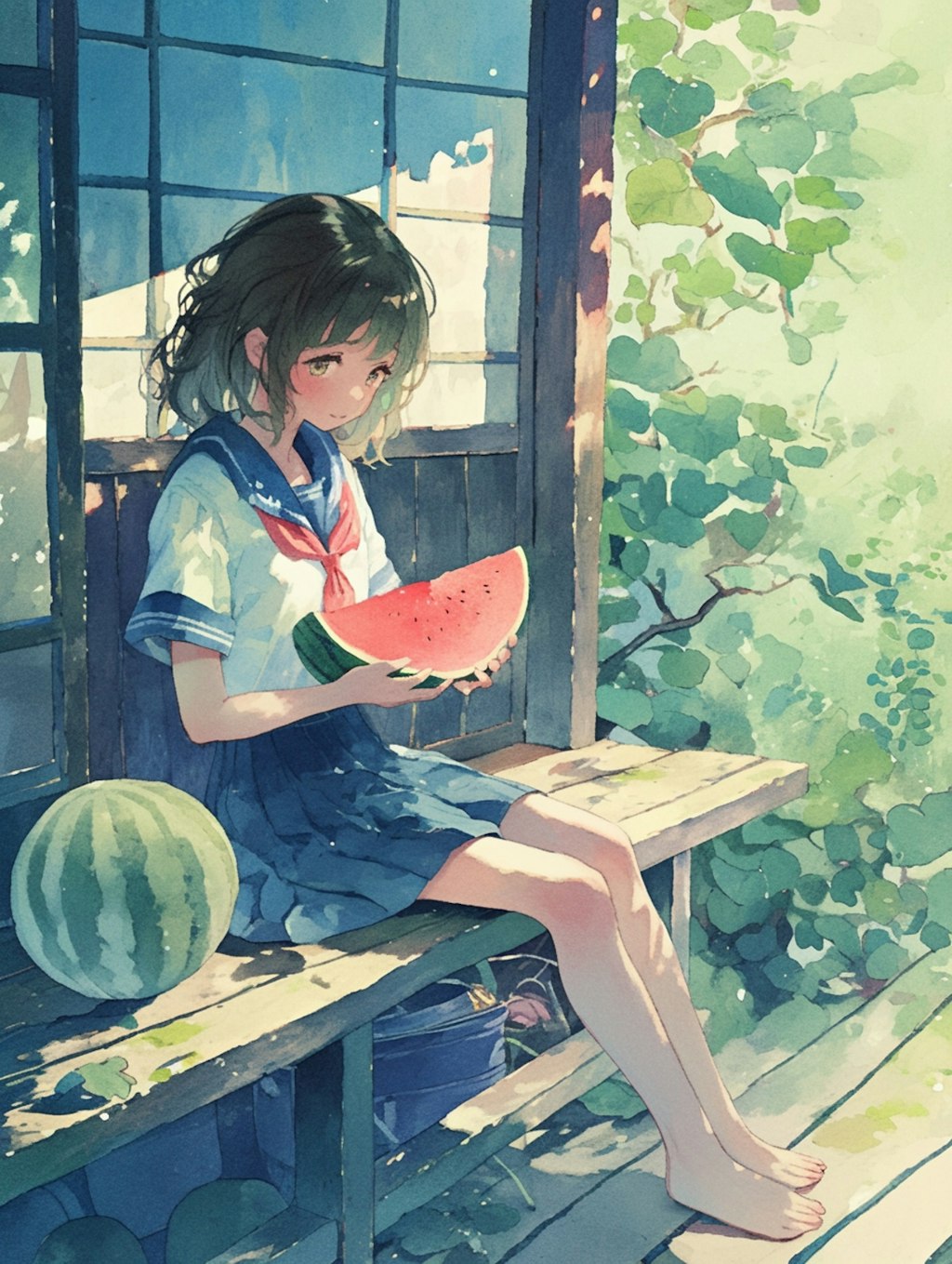 納涼