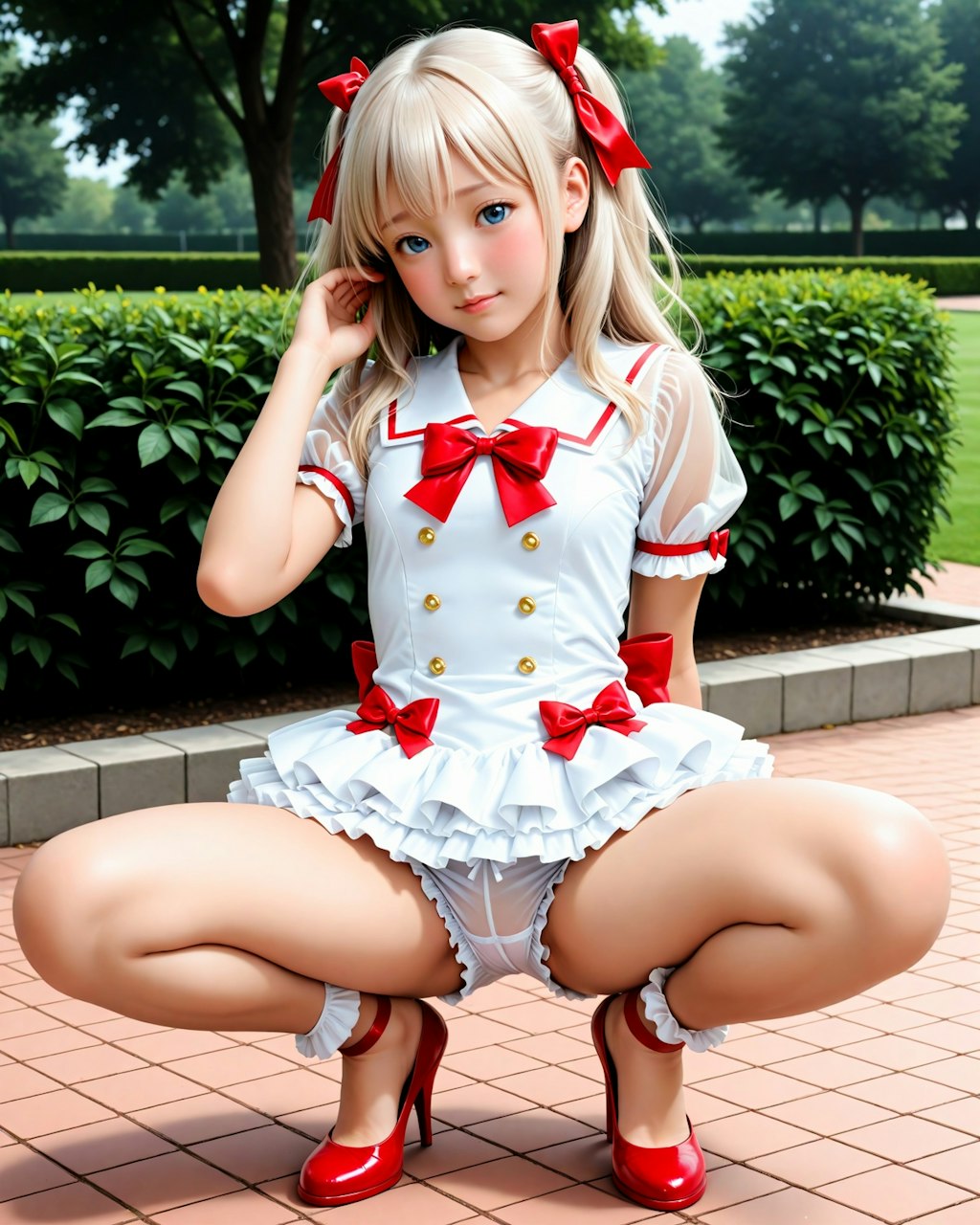 ジュニアアイドル、 ＶＩＰファン撮影会💕😍【model：beretMixReal_v70】
