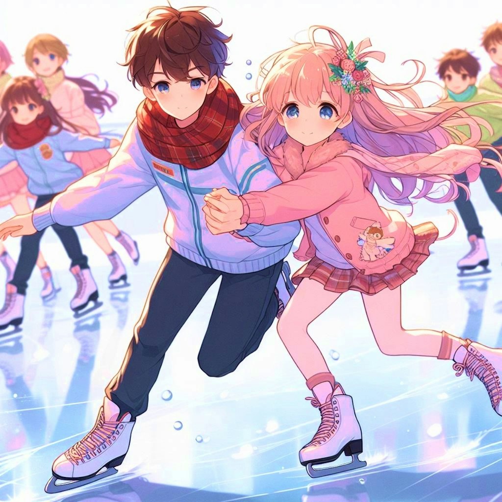 氷スケートをしよう！！(4枚)