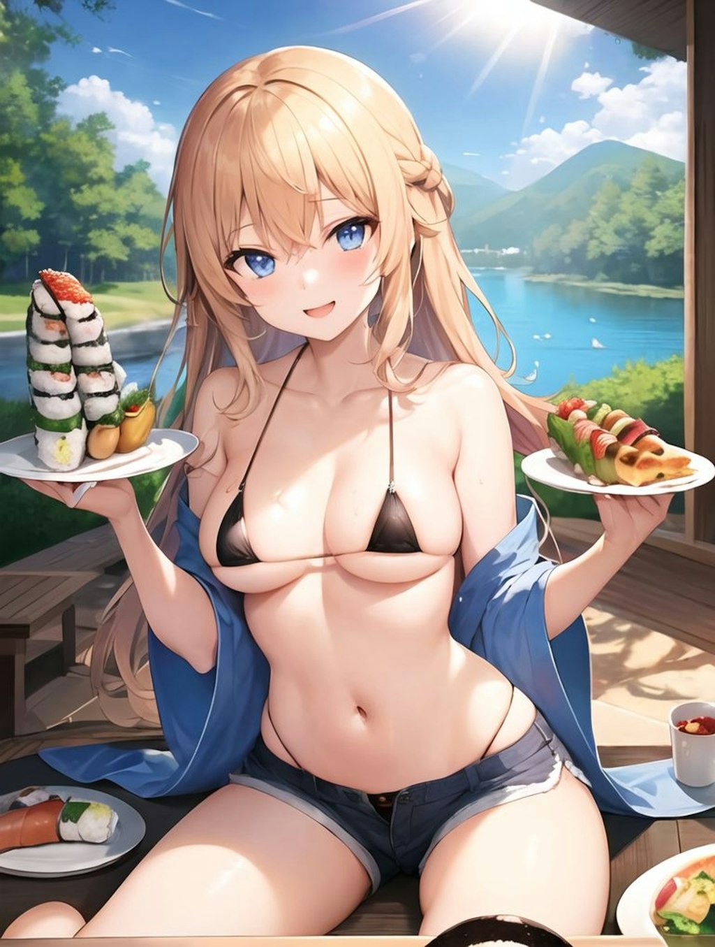 真夏のBBQ