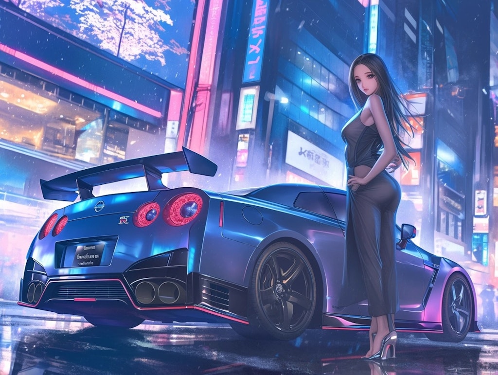 GT-R（イラスト版）