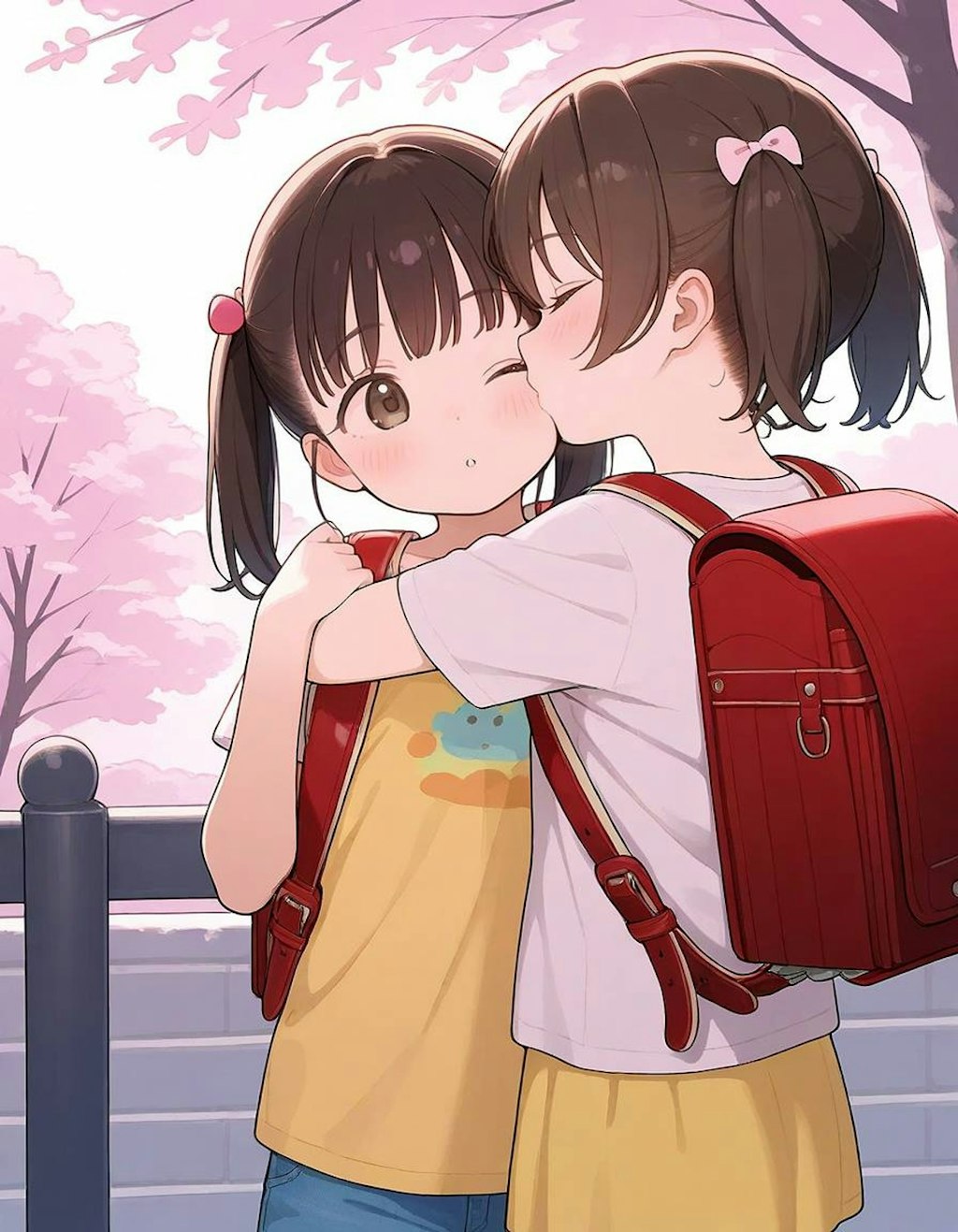 百合キス