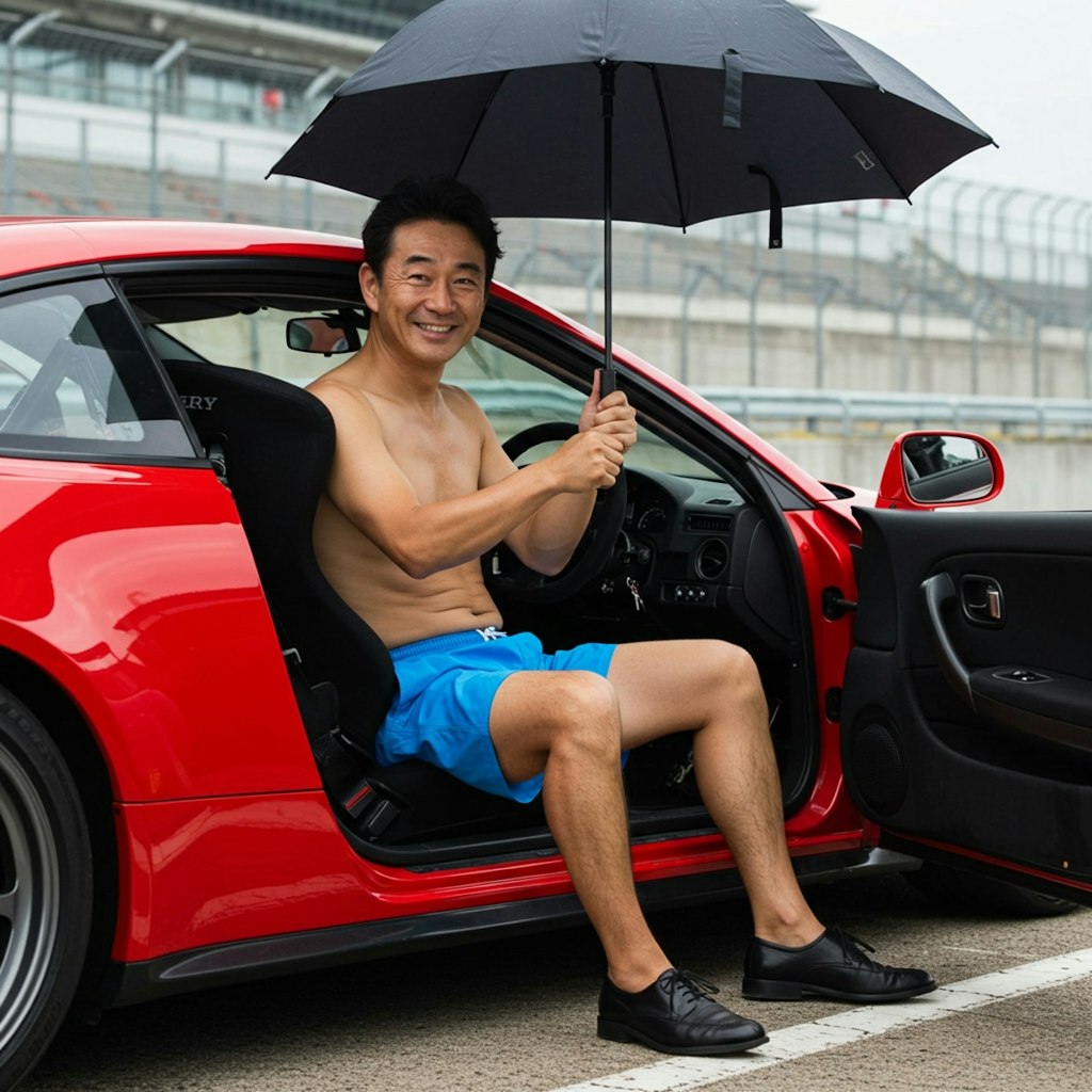 おっさんレースクイーン