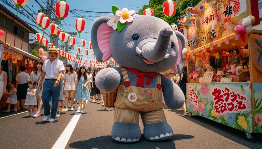 象さんの夏祭り