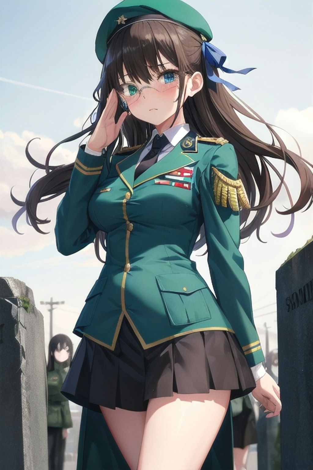 女軍人