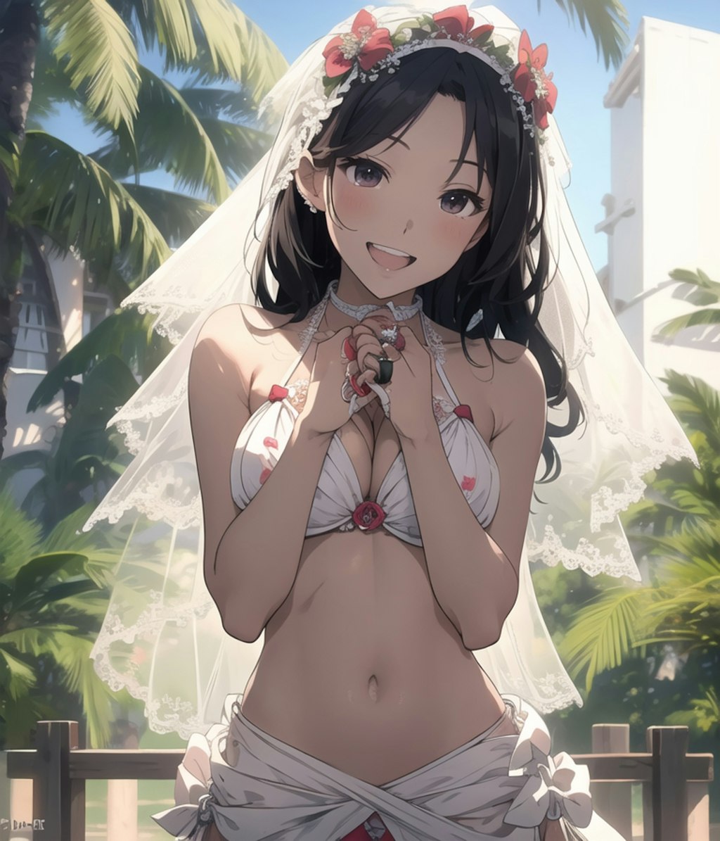 【12枚】真夏の花嫁