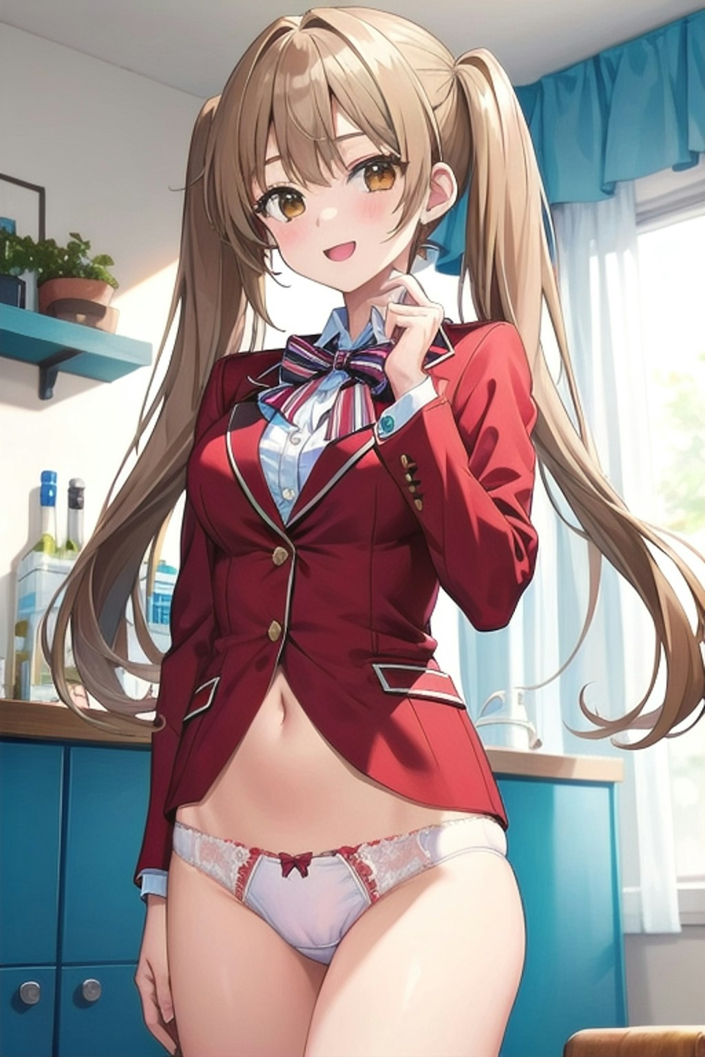 School twintails girl