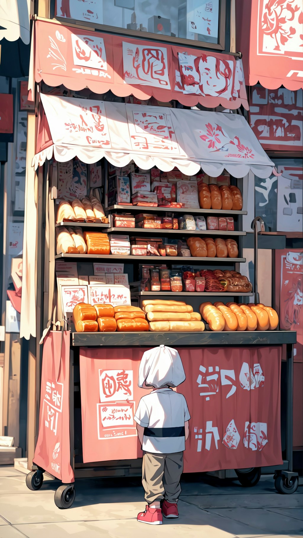 近所の商店街のパン屋