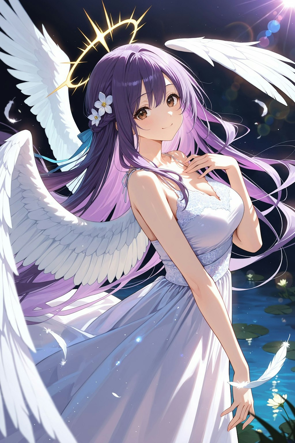 天使さん頑張ります