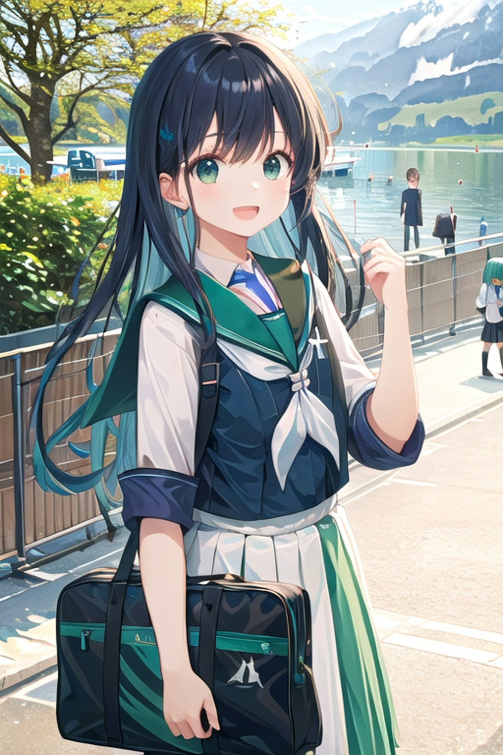 制服の女の子