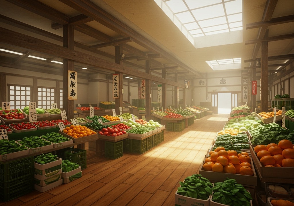 🥦青果市場②
