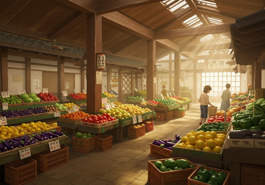 🥦青果市場②