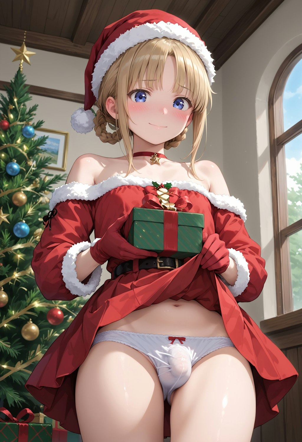 男の娘とエッチなクリスマス💛