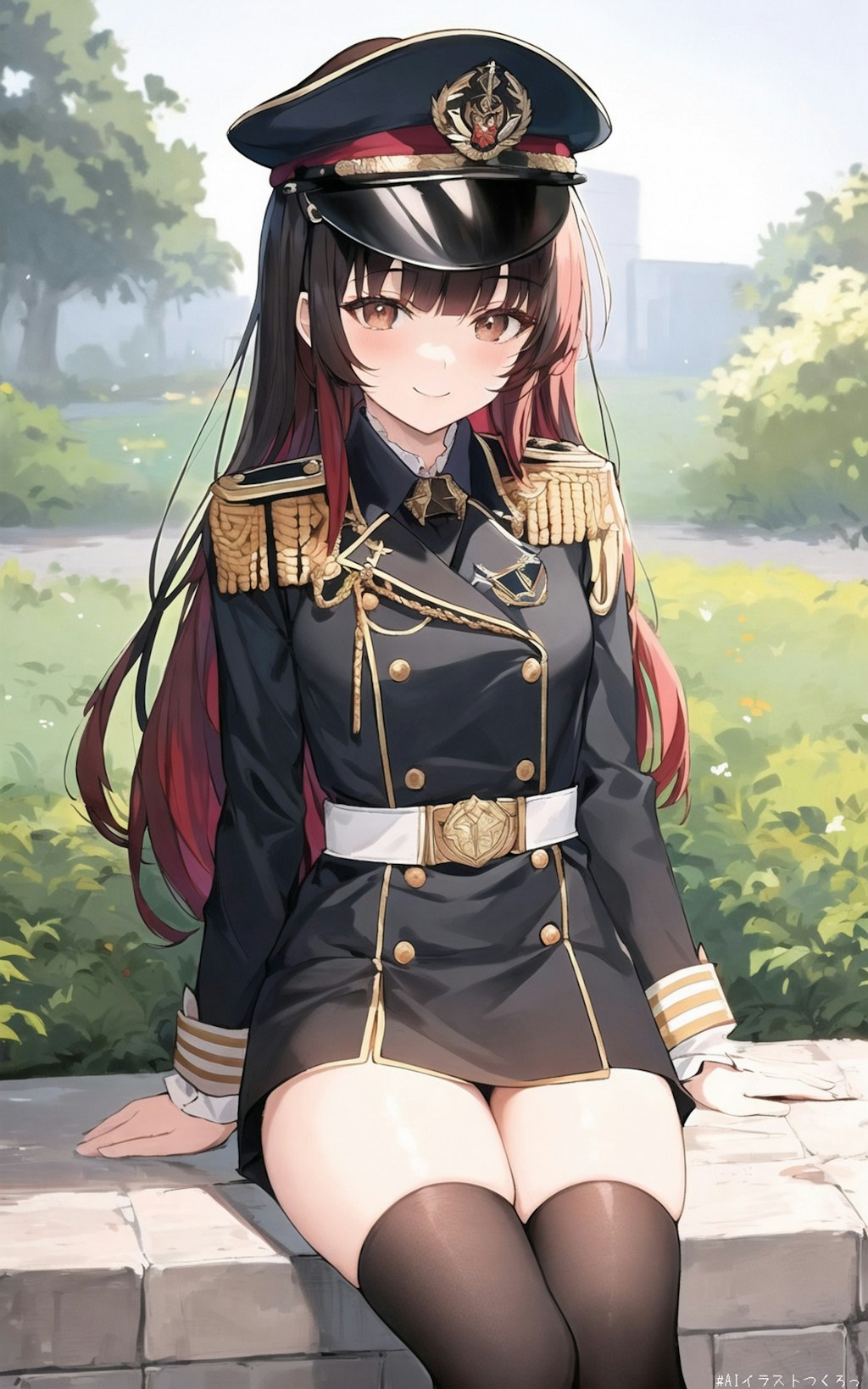 看板娘26　軍服2