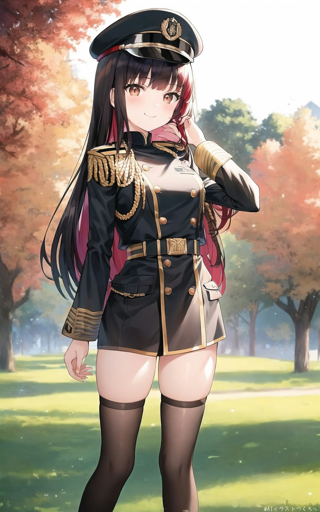 看板娘26　軍服2