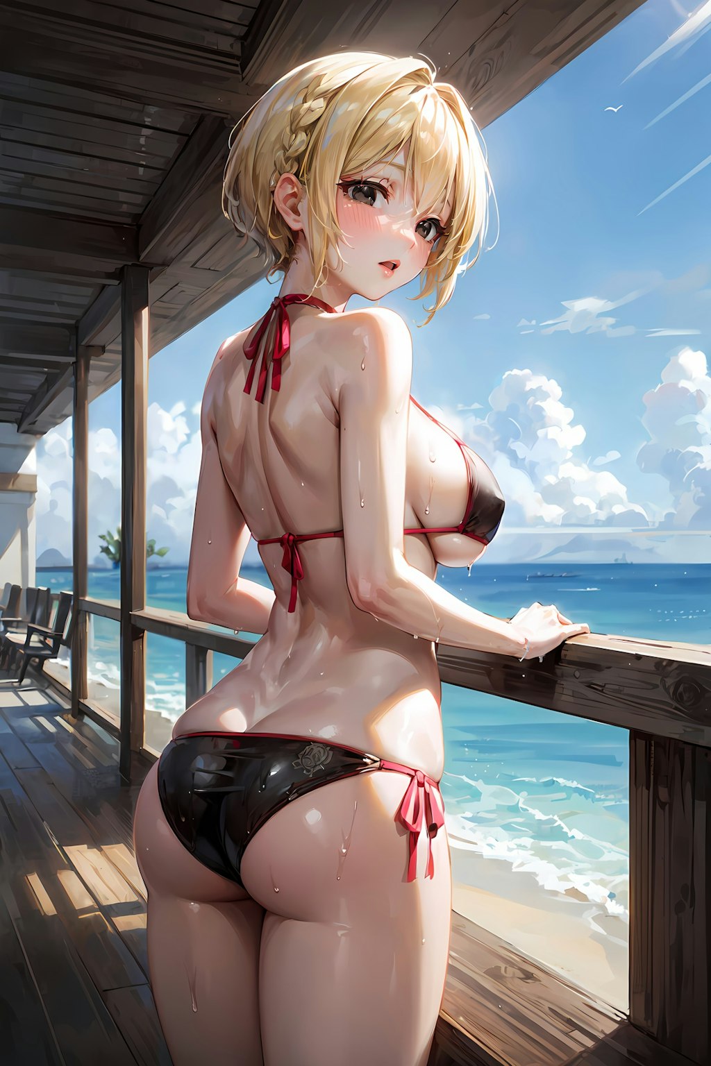 今日の水着枠