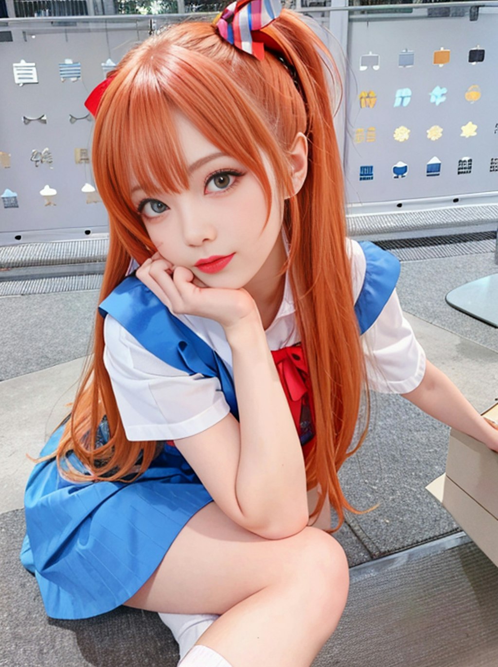 Soryu, Asuka Langley風