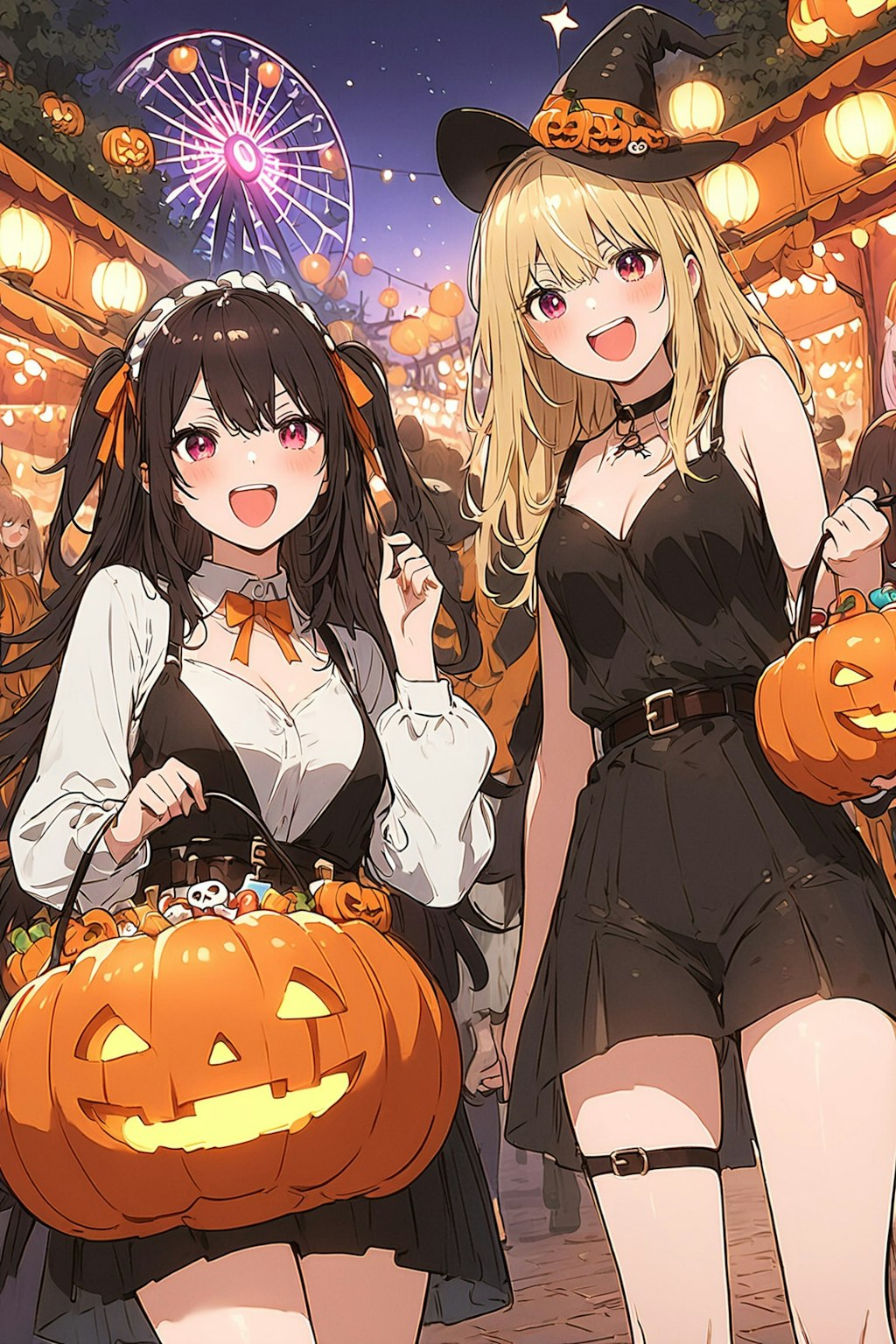 ハロウィンを堪能