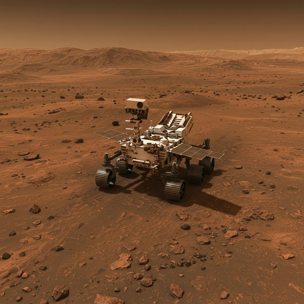 お疲れ様、火星探査機オポチュニティ