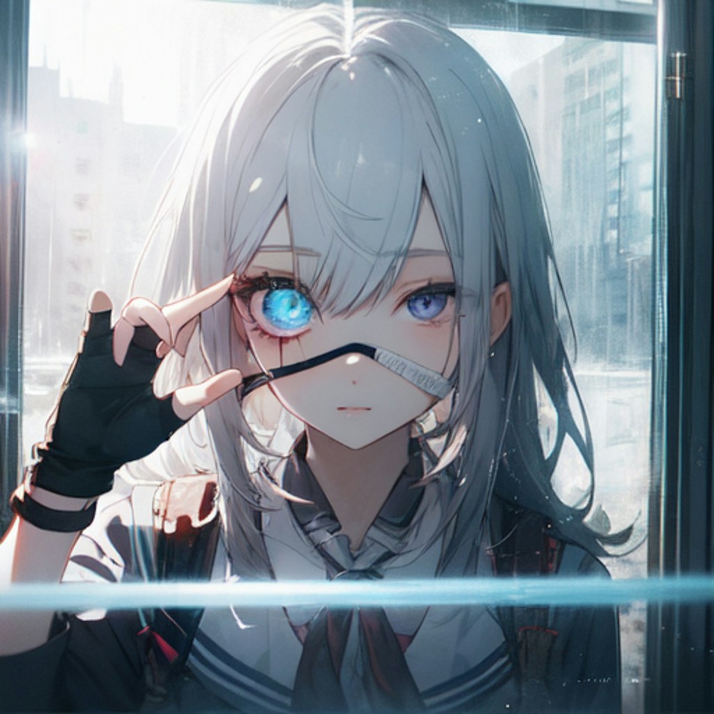 眼帯少女