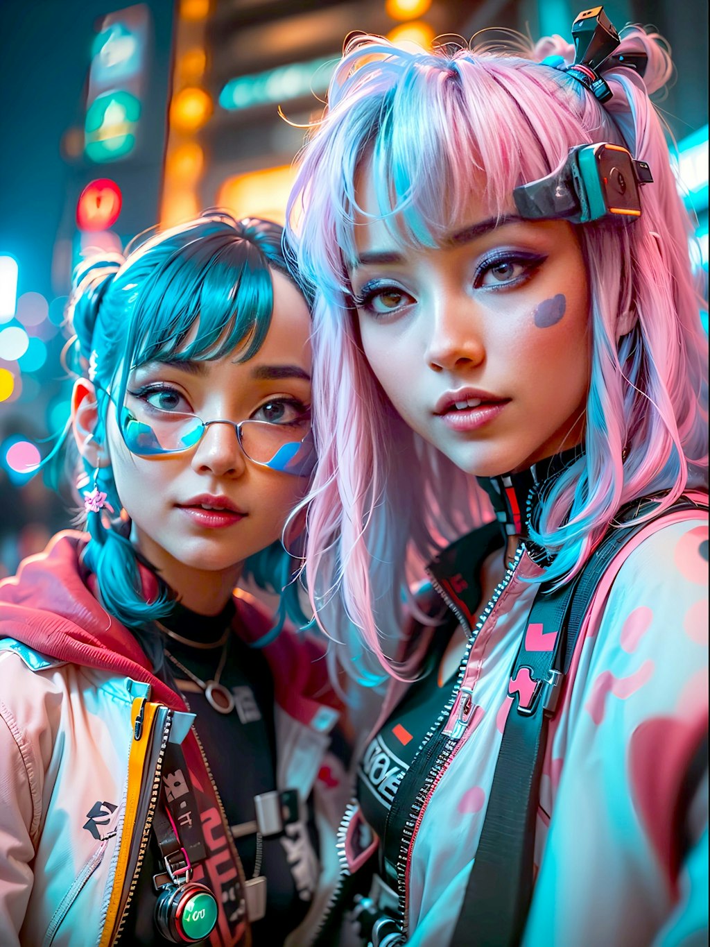 cyberpunk girl