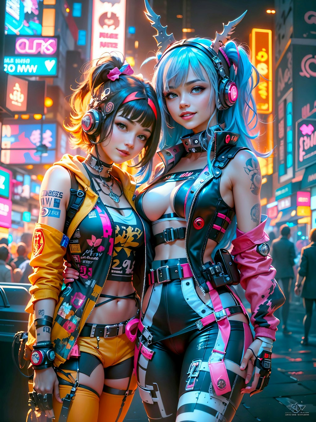 cyberpunk girl