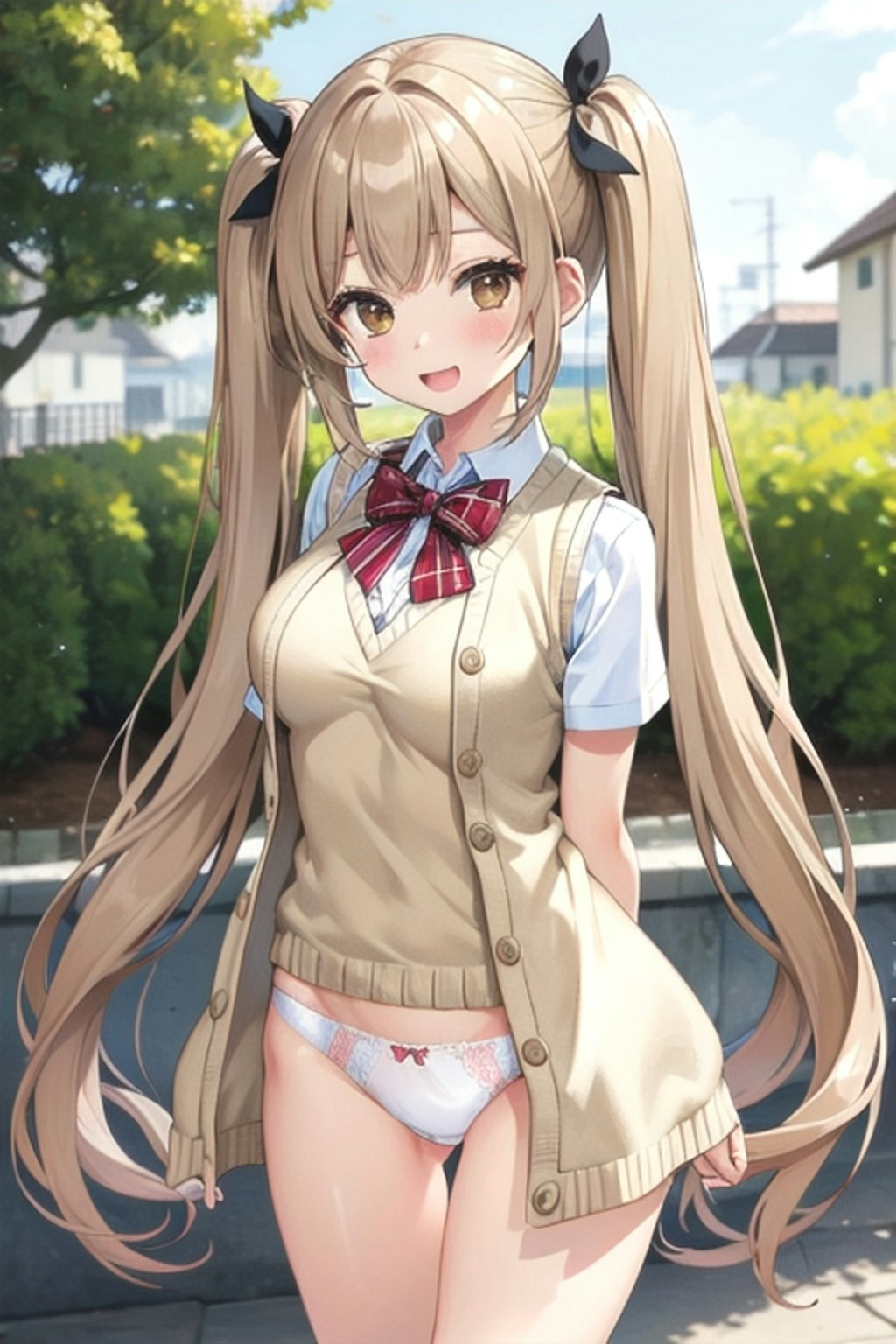 School twintails girl