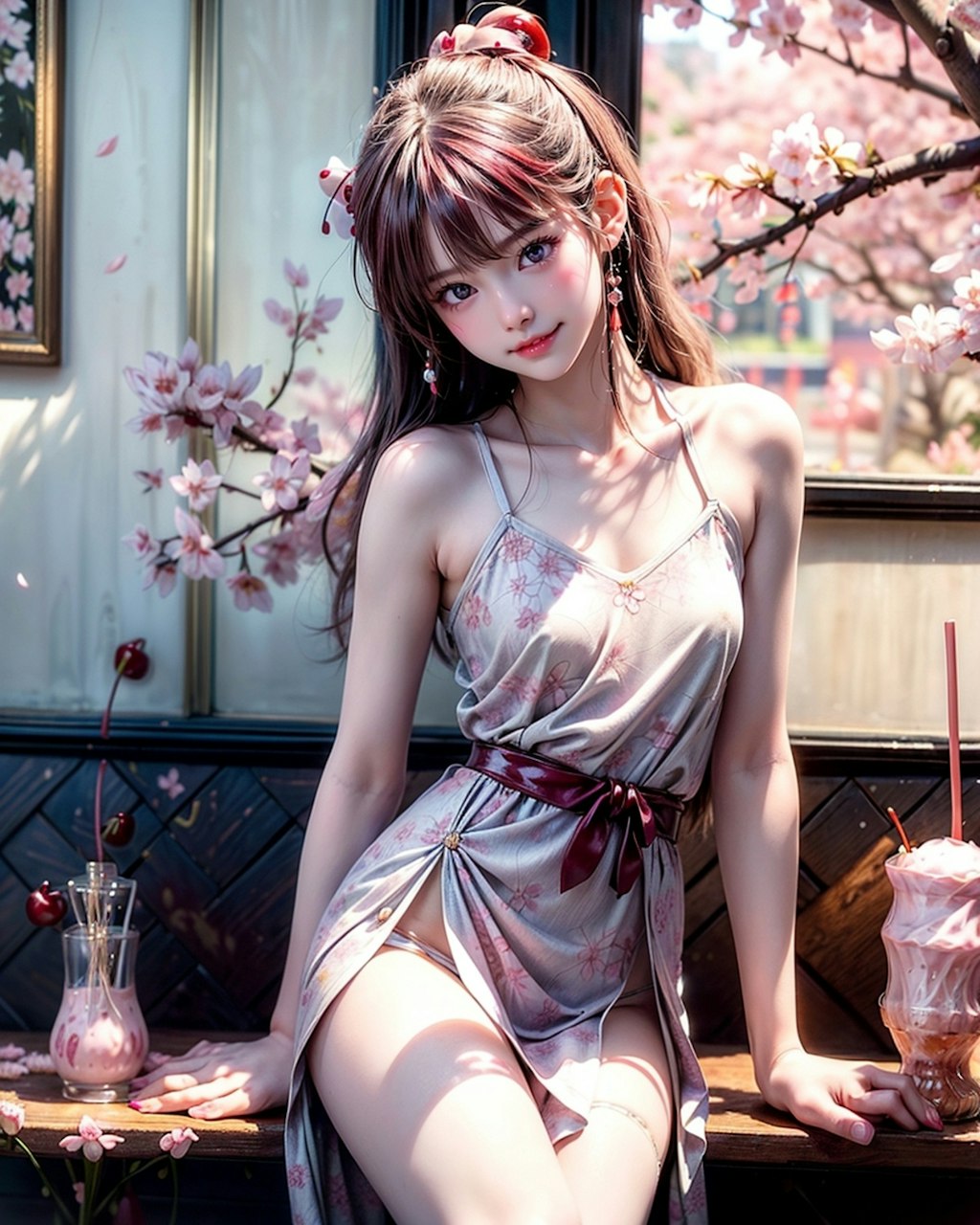 Sakura Milkshake Girl