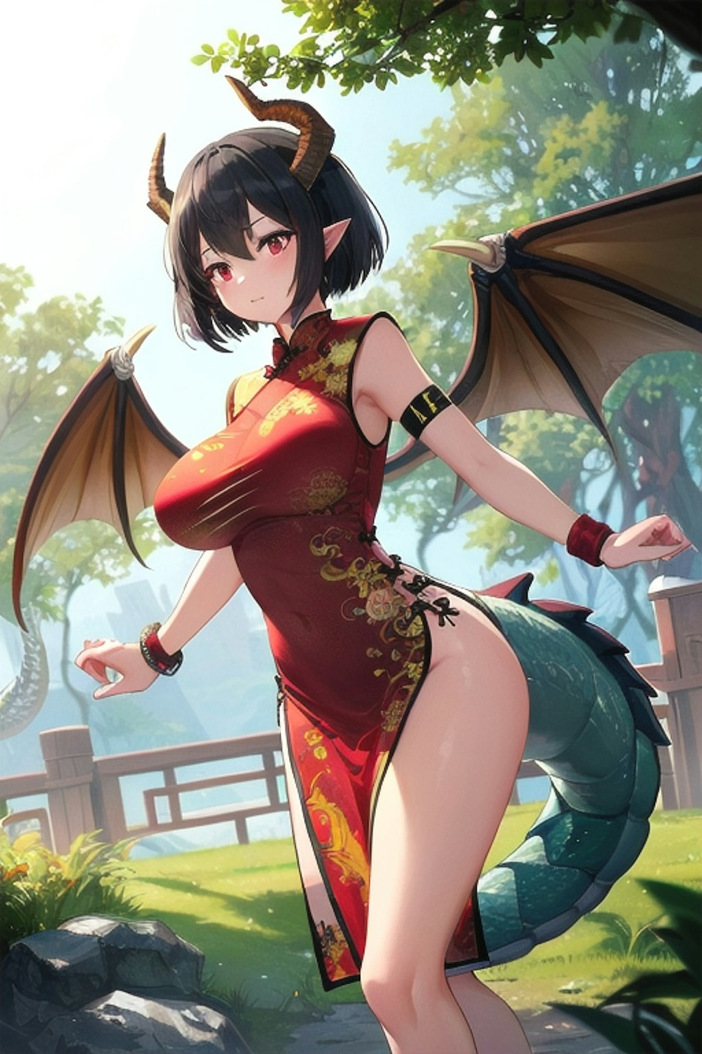 中華ドラゴン娘