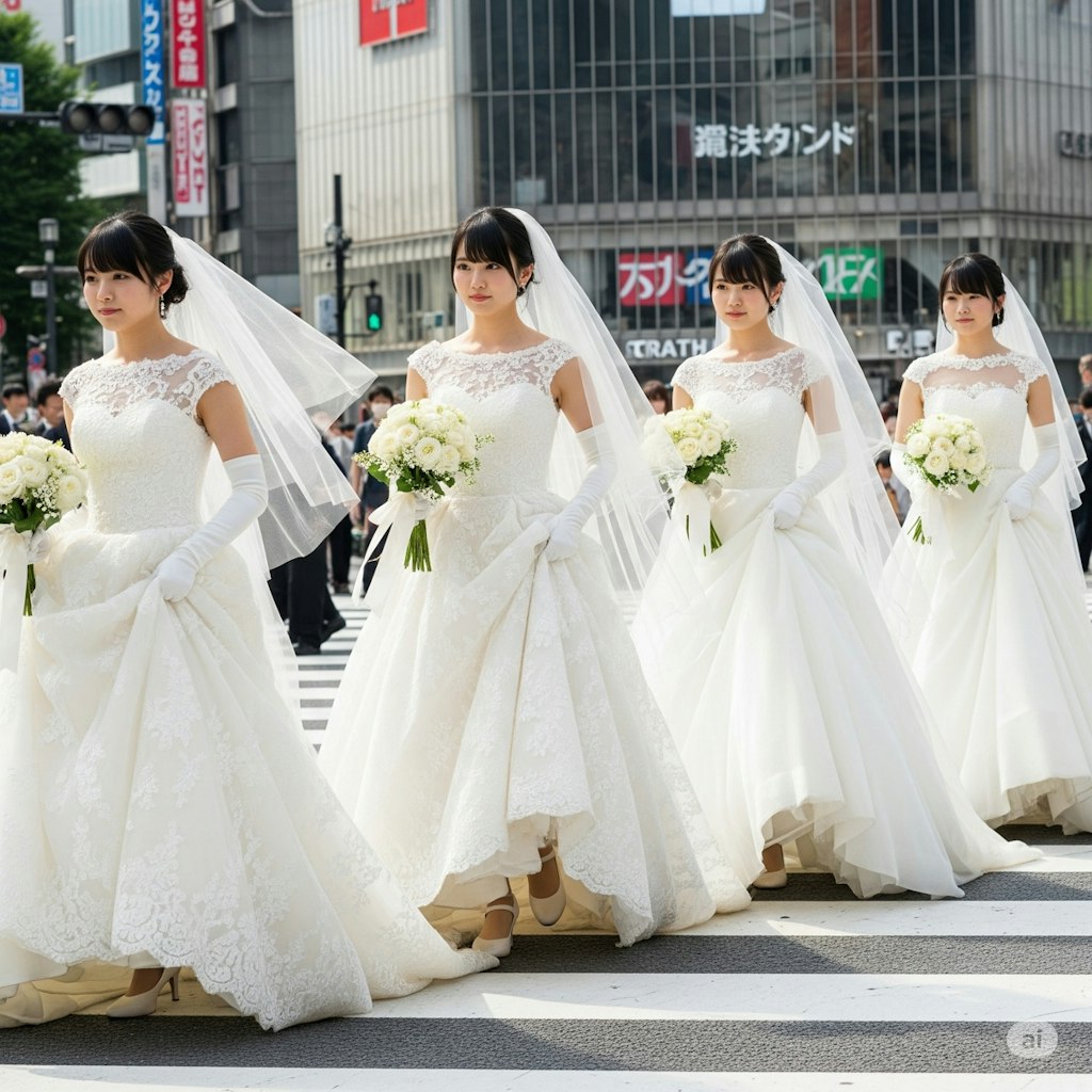 ６月の花嫁は美しい