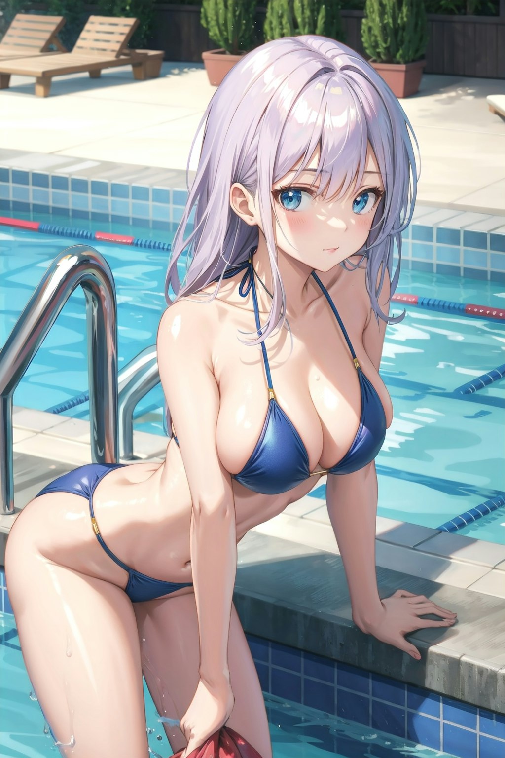 水着の女の子