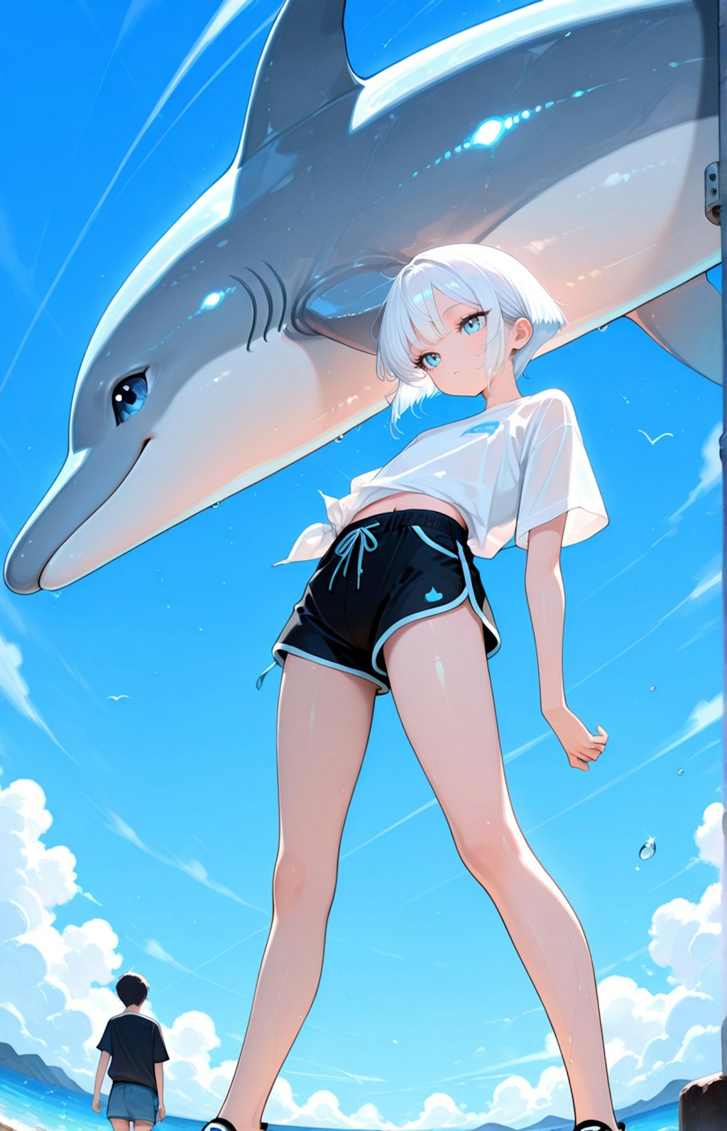 ドルフィンとドルフィンパンツ