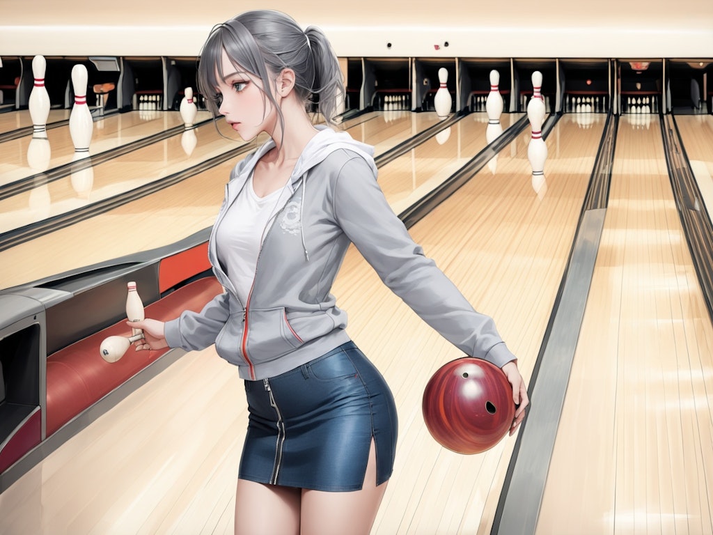 ボーリング場チャレンジ