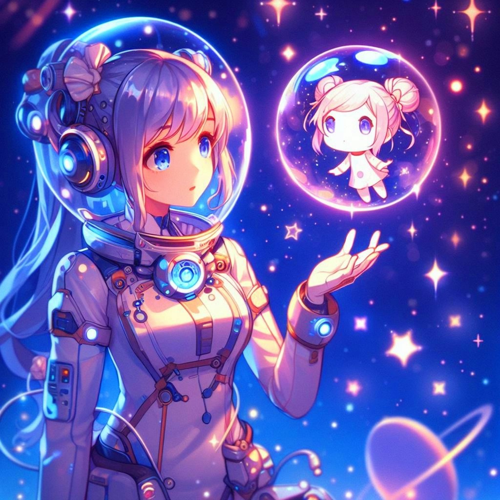 宇宙飛行士の女の子達★その1(9枚)