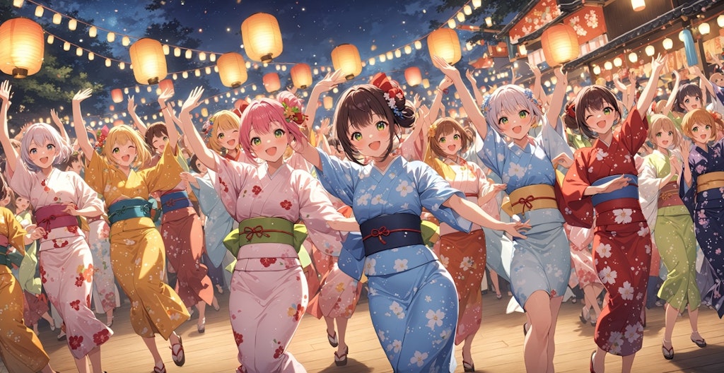 🎶夏祭り　盆踊り