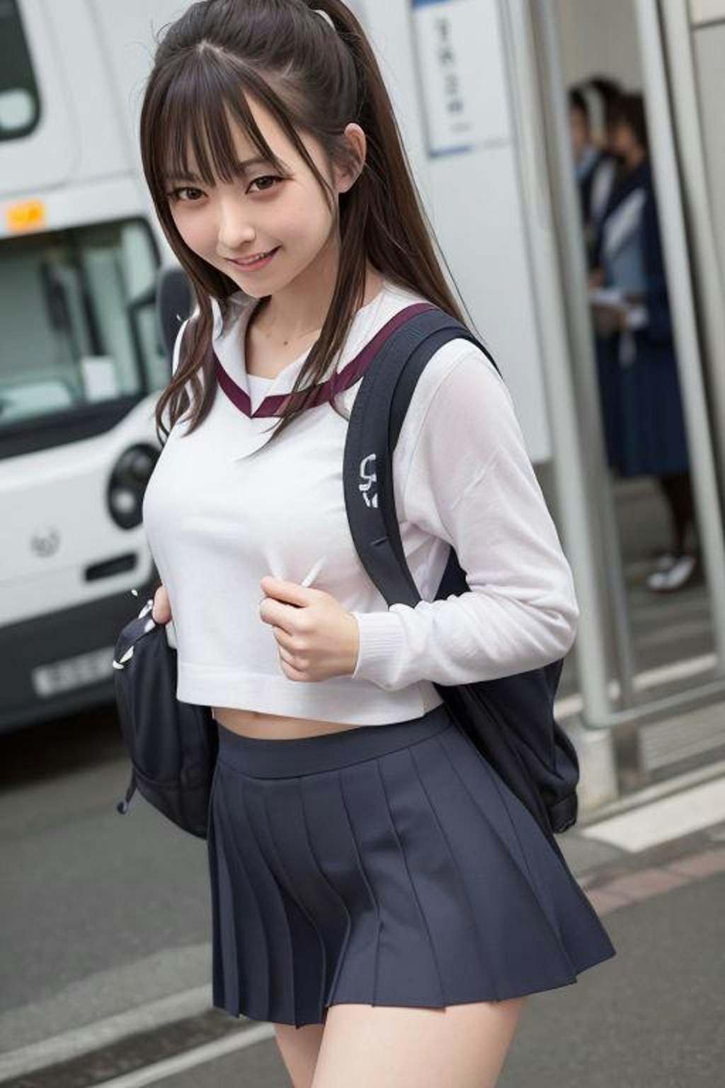 通学少女