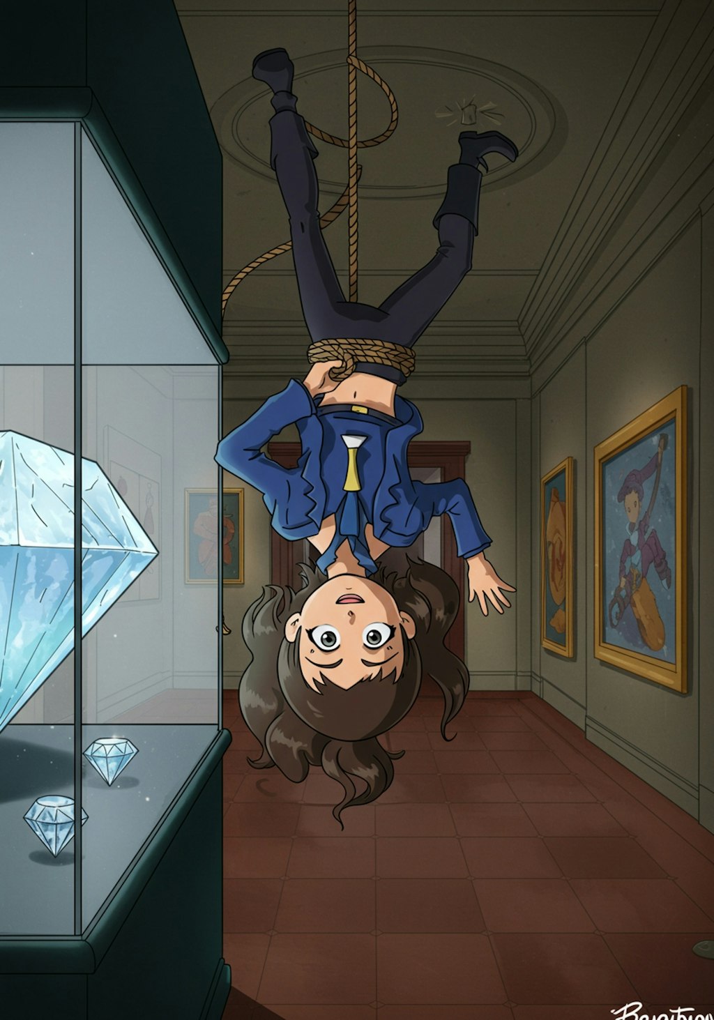 怪盗こうもり見参！