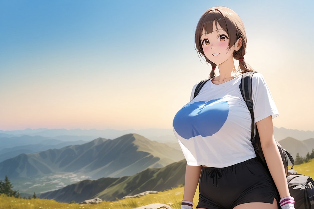 登山と山ガールと