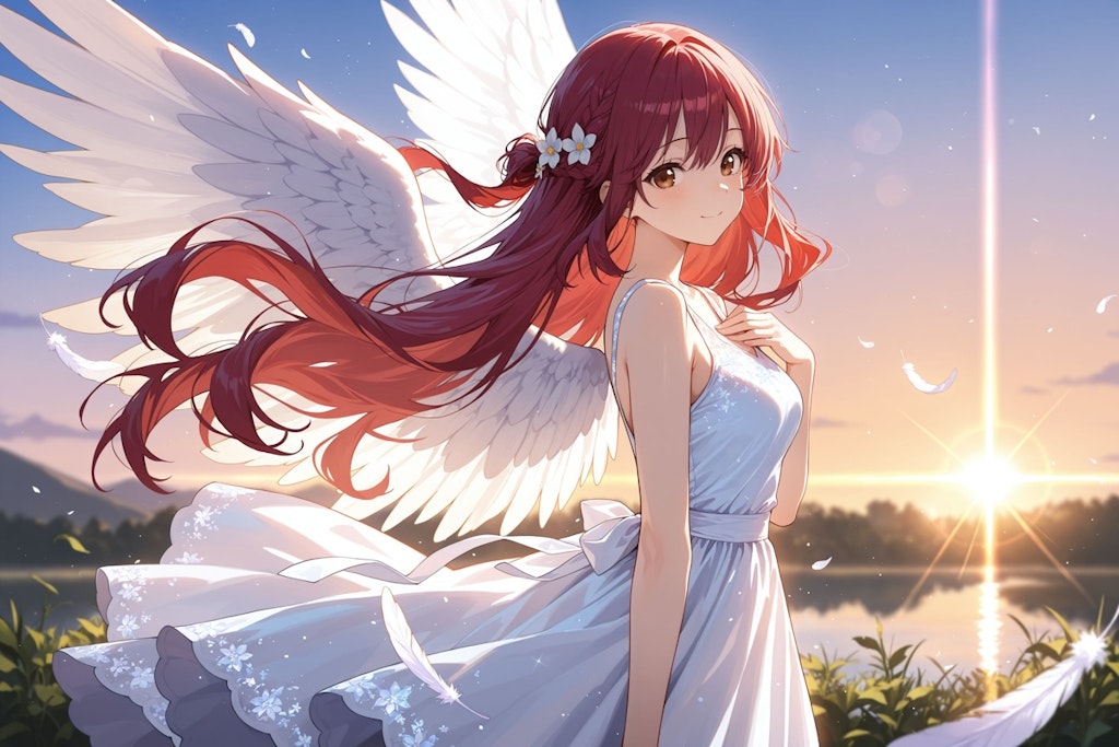 天使さん頑張ります