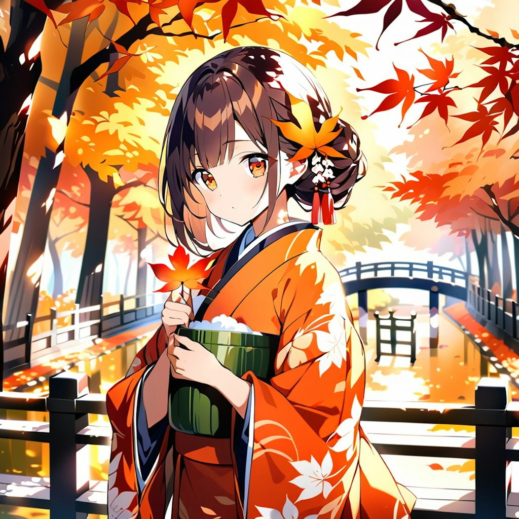 紅葉の錦