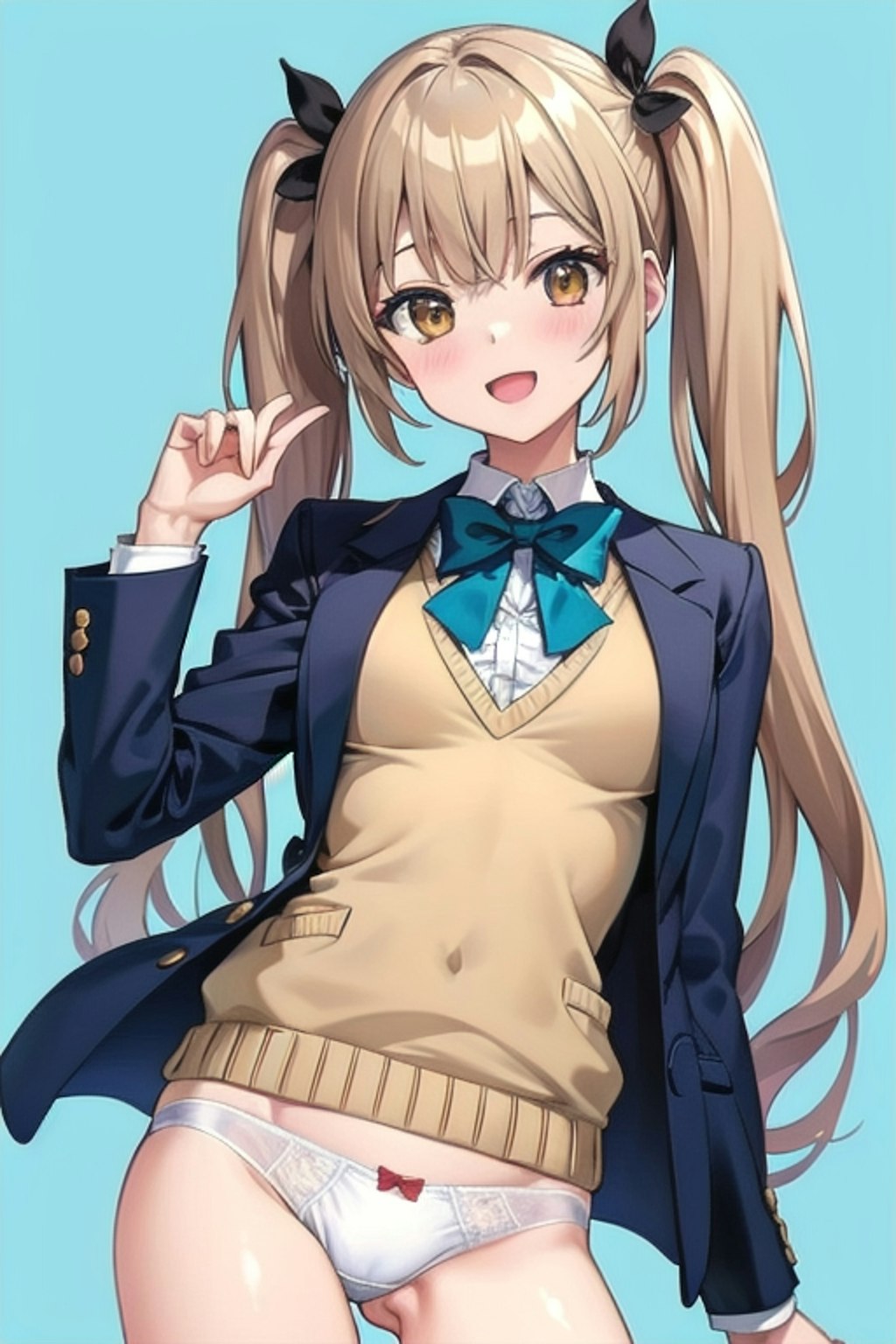 School twintails girl