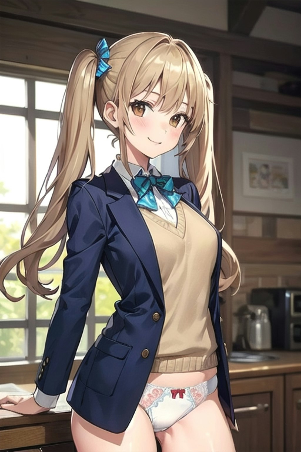 School twintails girl