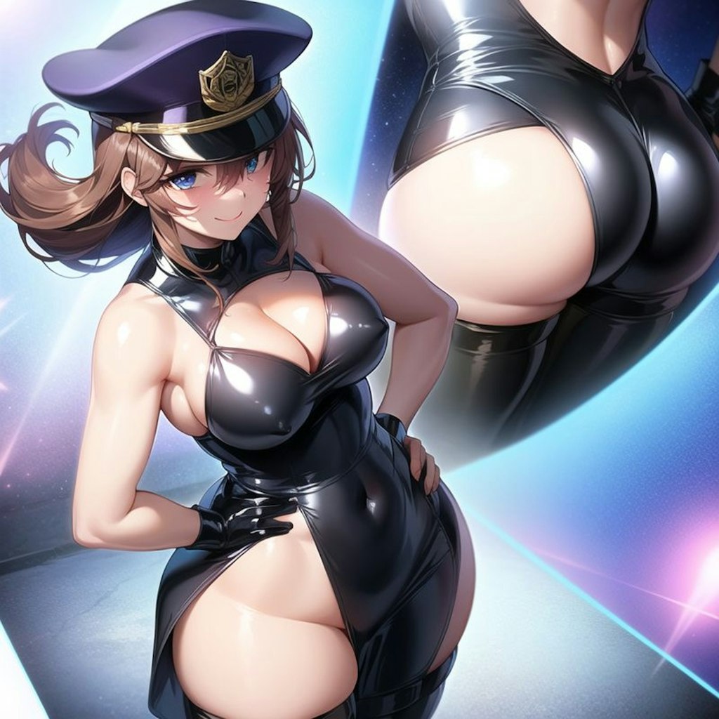 Hな女警官①