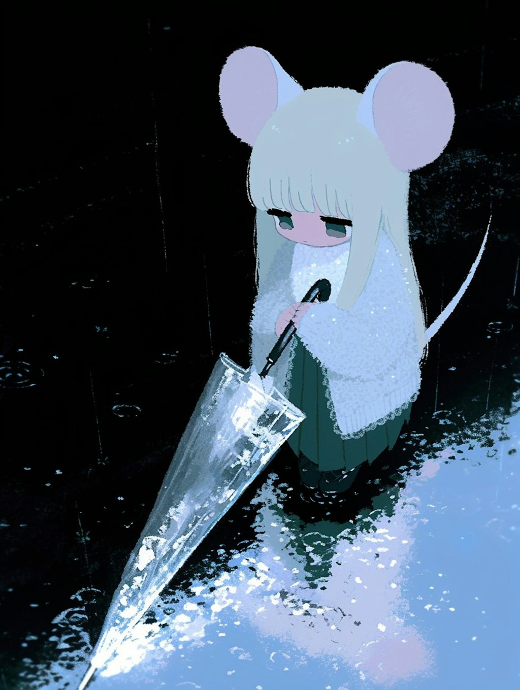 傘はにがて
