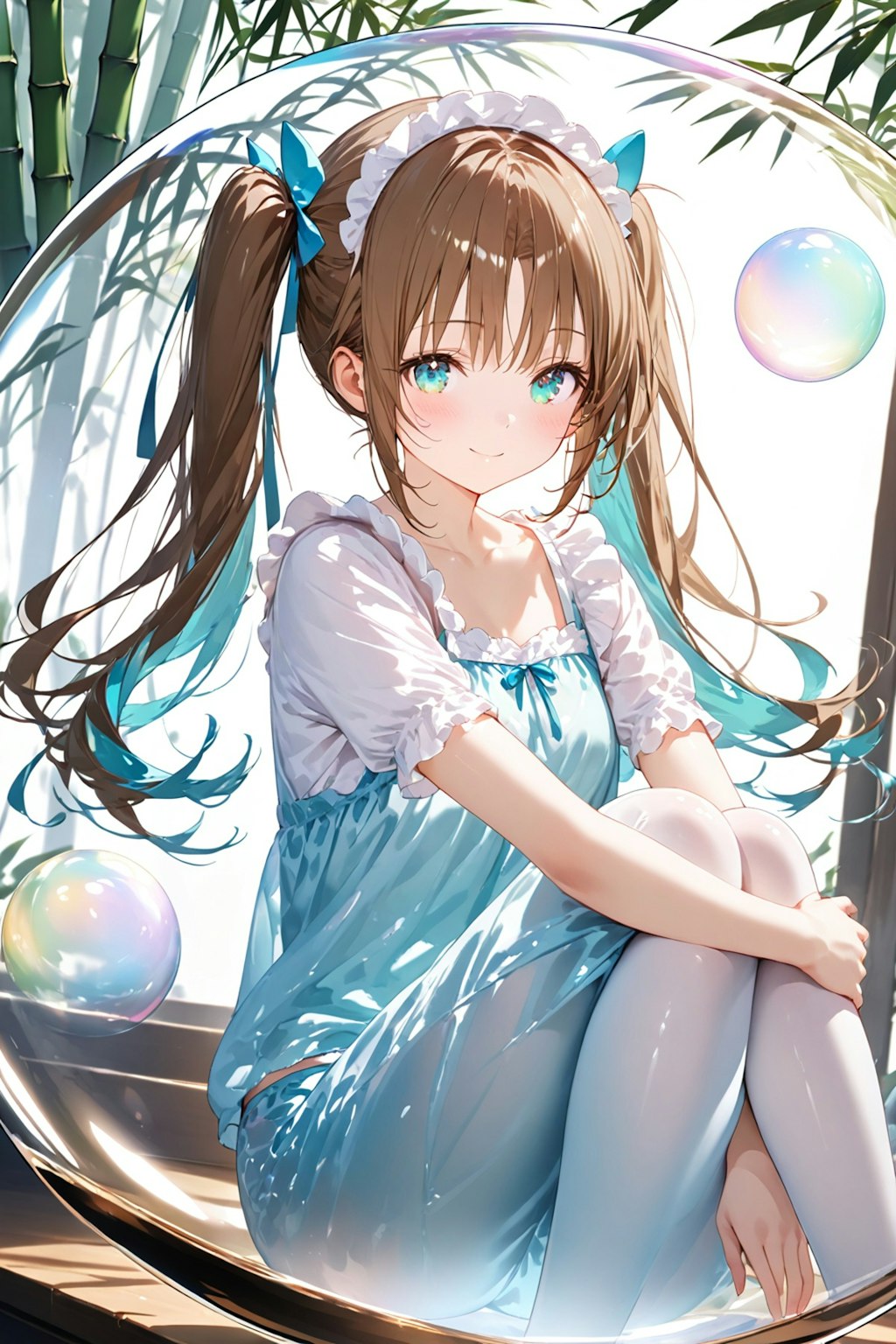 お兄ちゃん❤️今年の七夕も芹奈さんとお兄ちゃんの3人で楽しもうね❤️(葵ちゃんが生前してた時の願いです)
