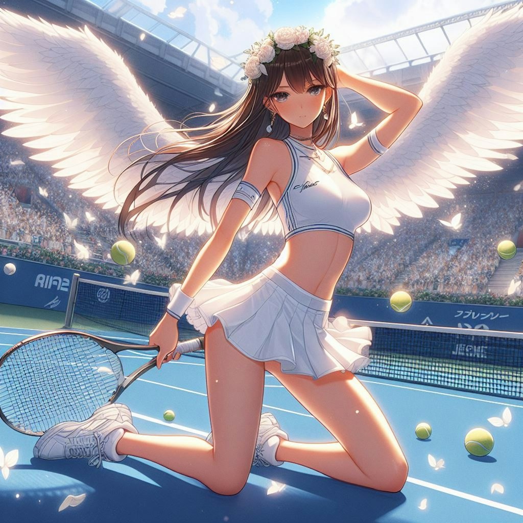テニス女子×天使 1