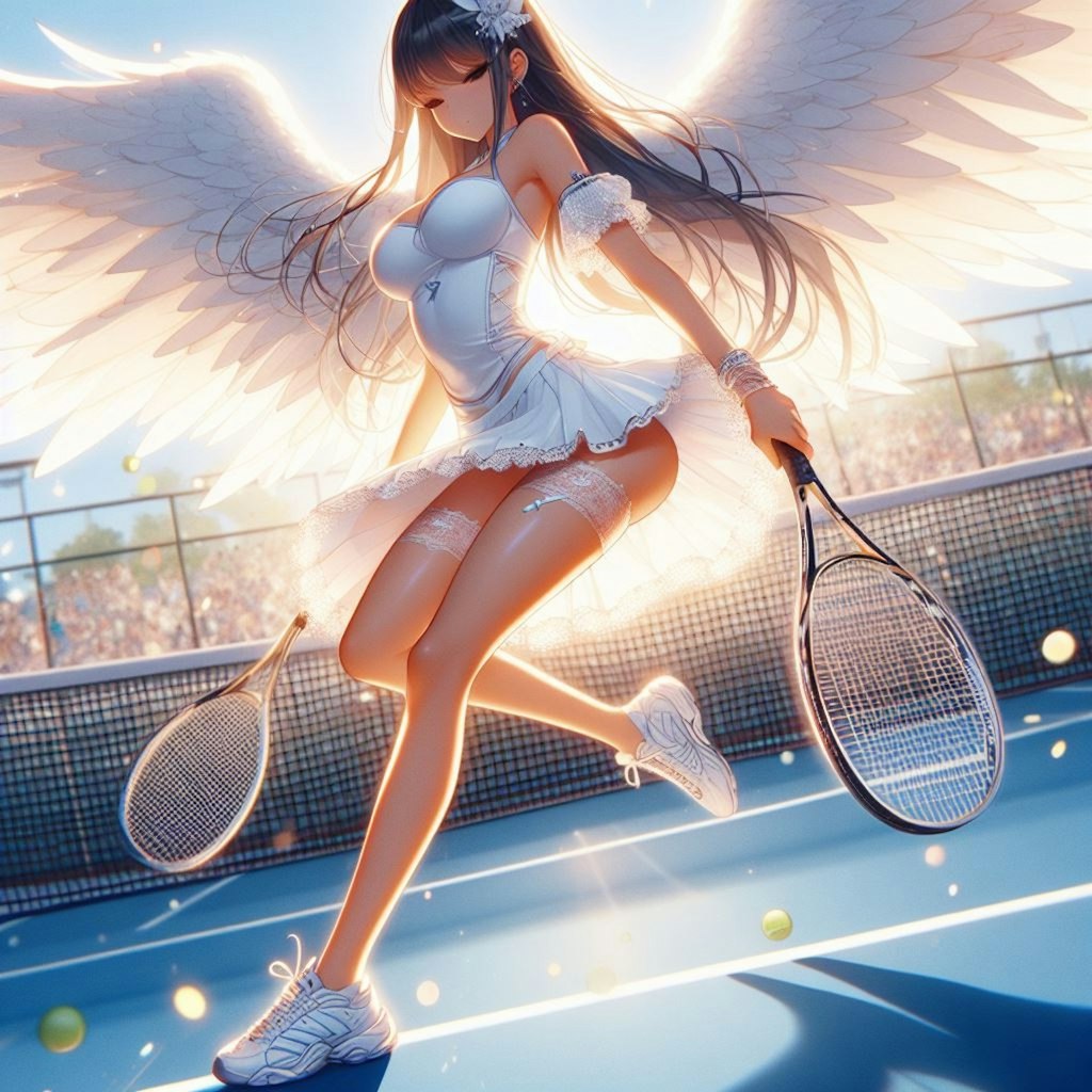 テニス女子×天使 1