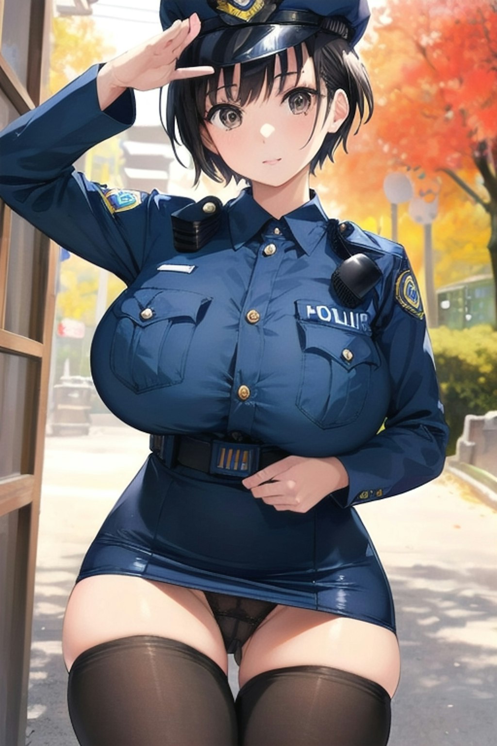 ２５日の女性警察官２