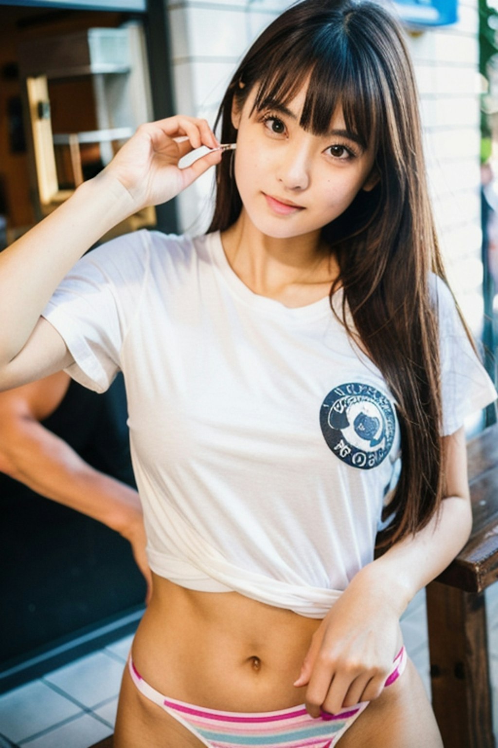 Tシャツ娘たち