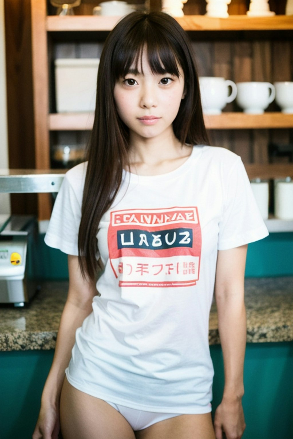 Tシャツ娘たち